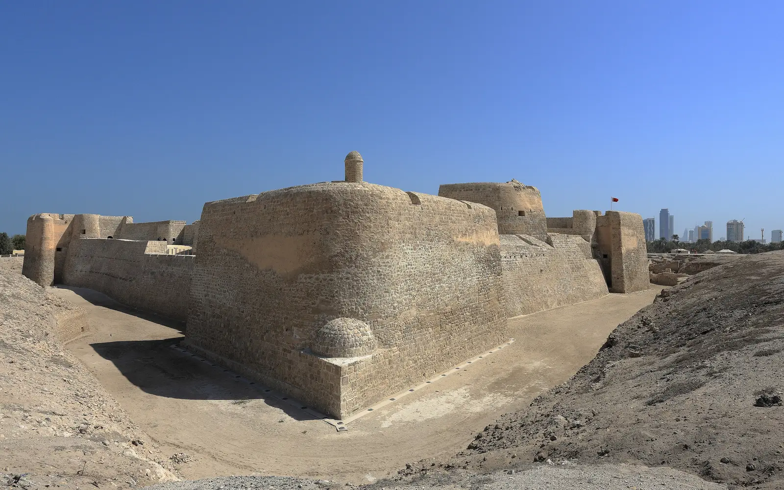 Bahrain Fort by the sea