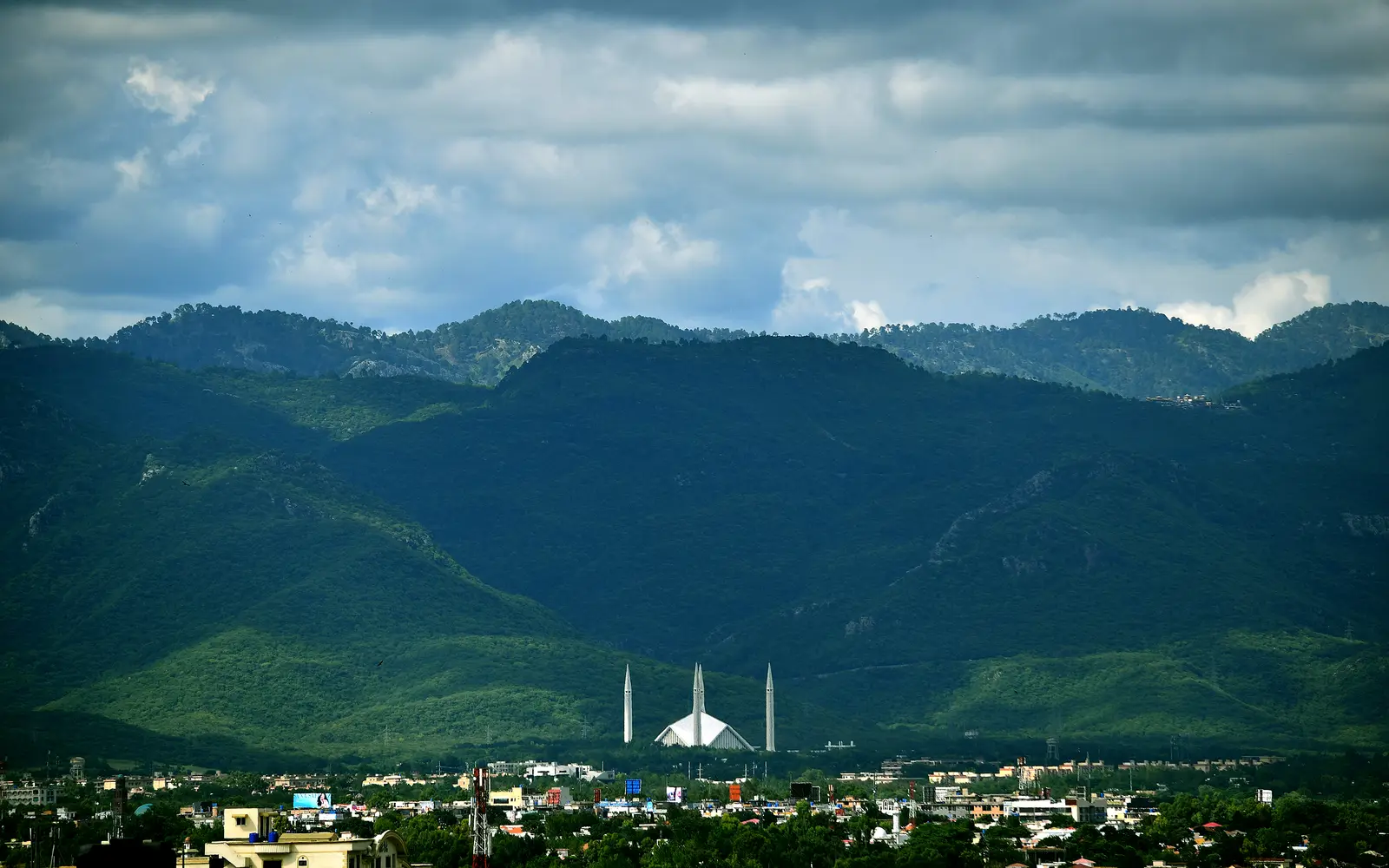 Margalla Hills above Islamabad