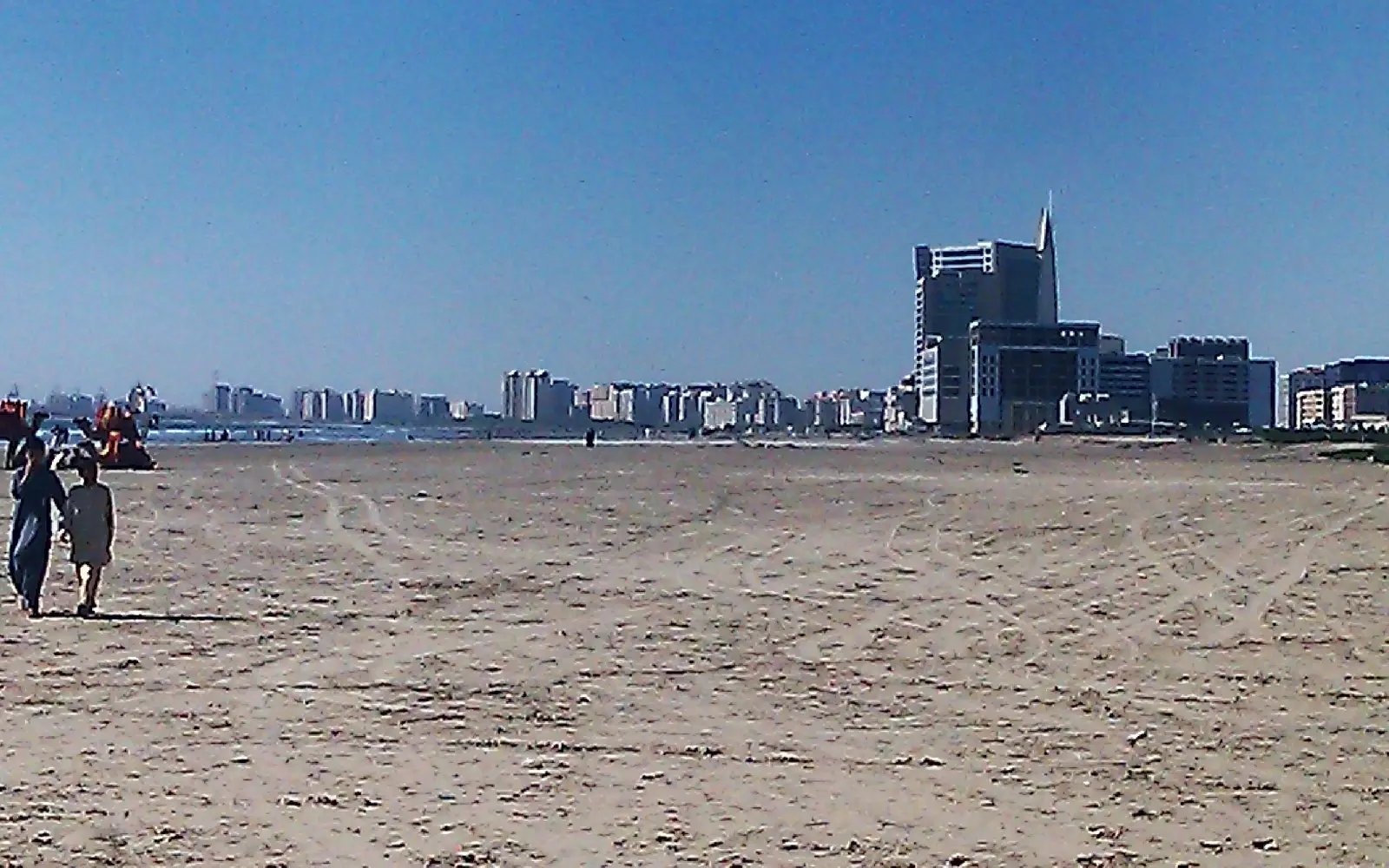 Karachi city skyline