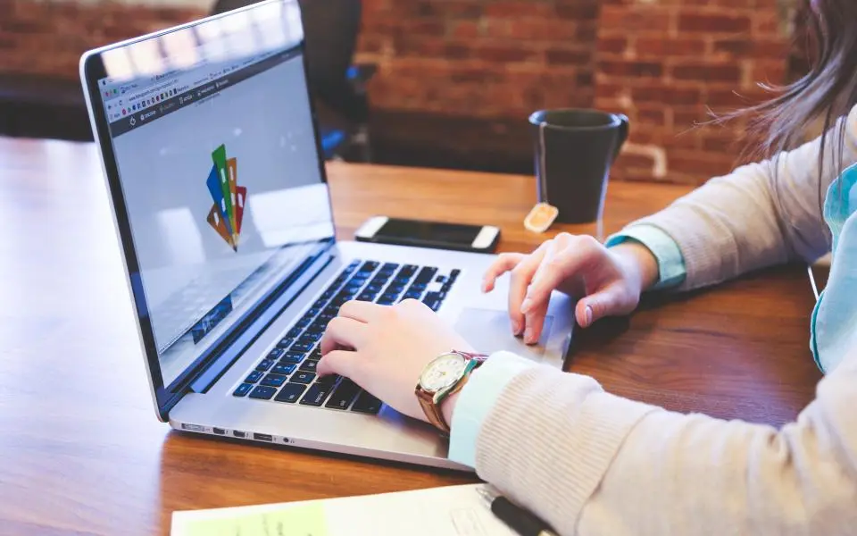Designing a website layout