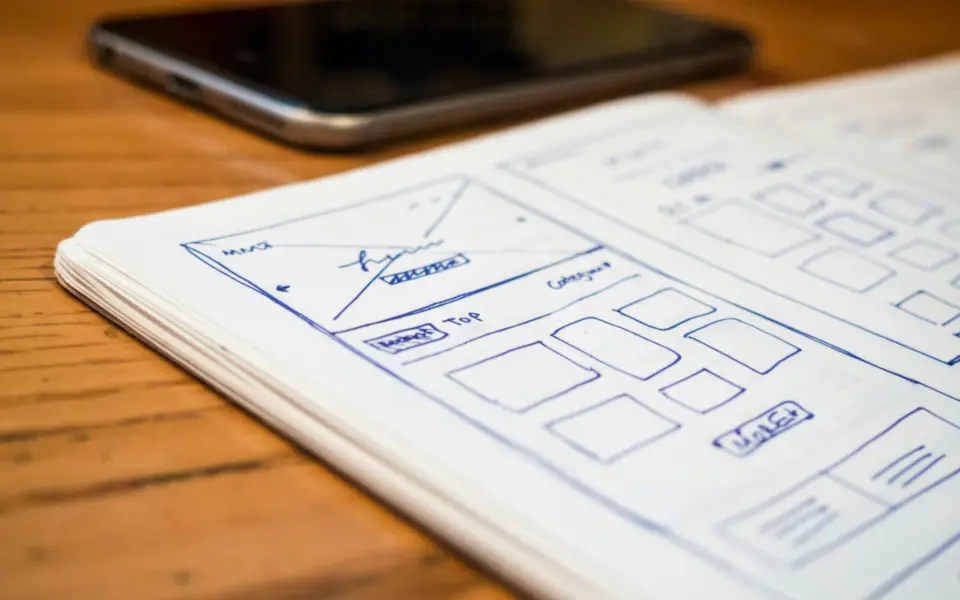 Designing a website layout