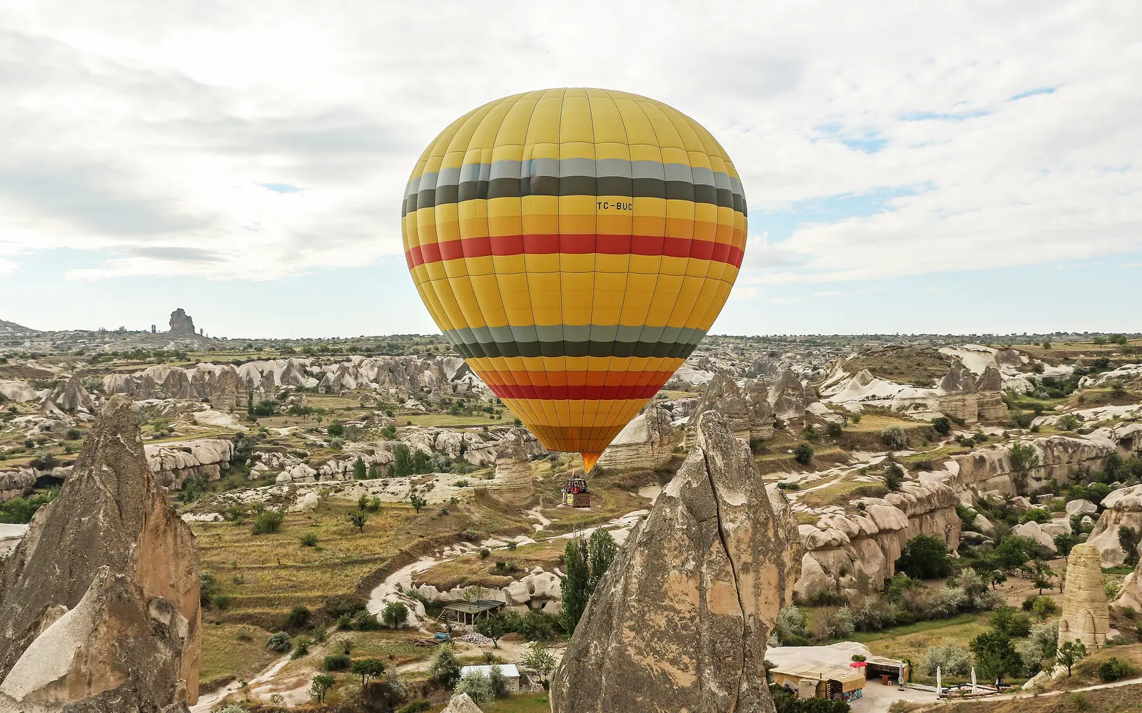 Hot air balloons over Cappadocia