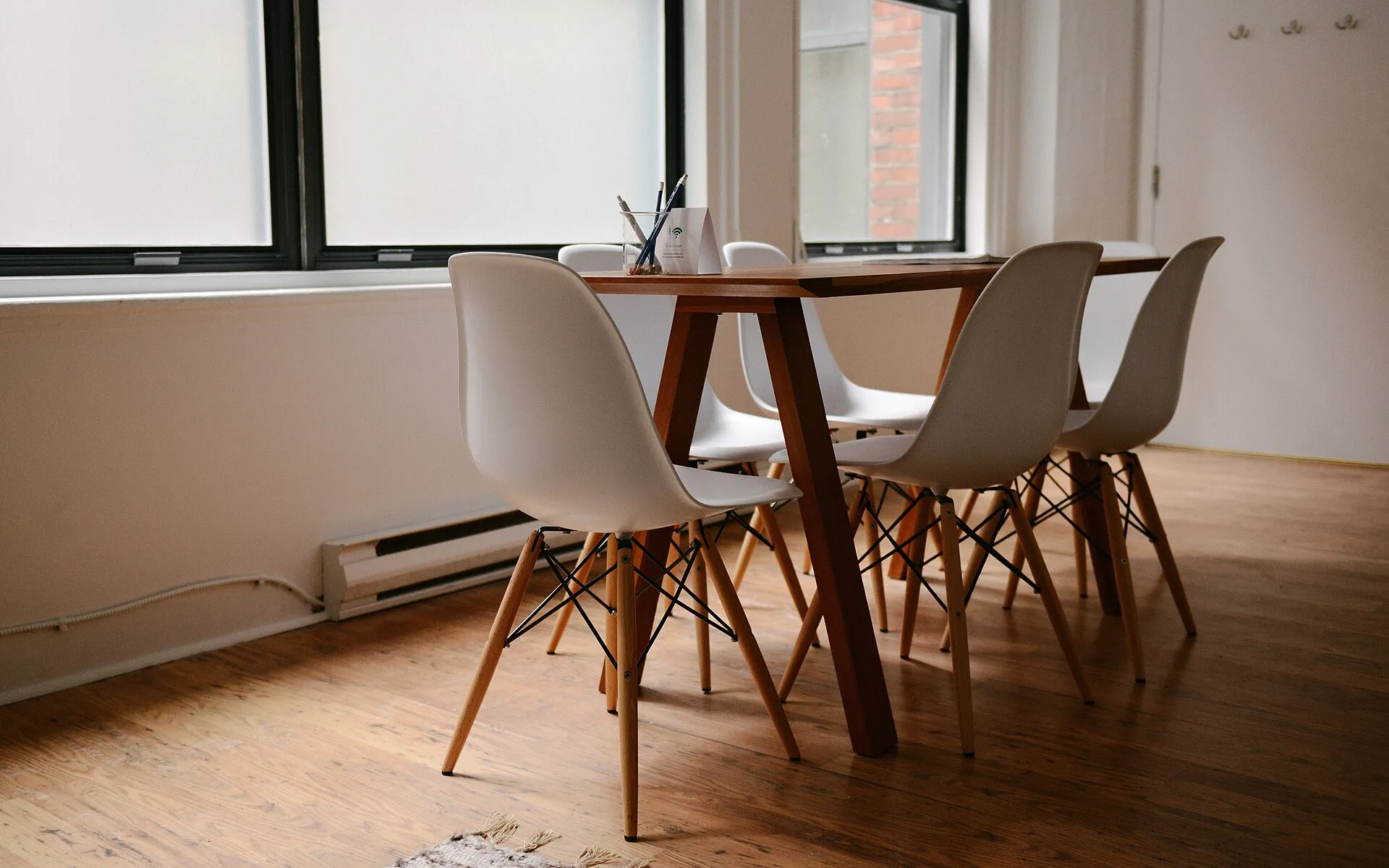 Chairs in a meeting room