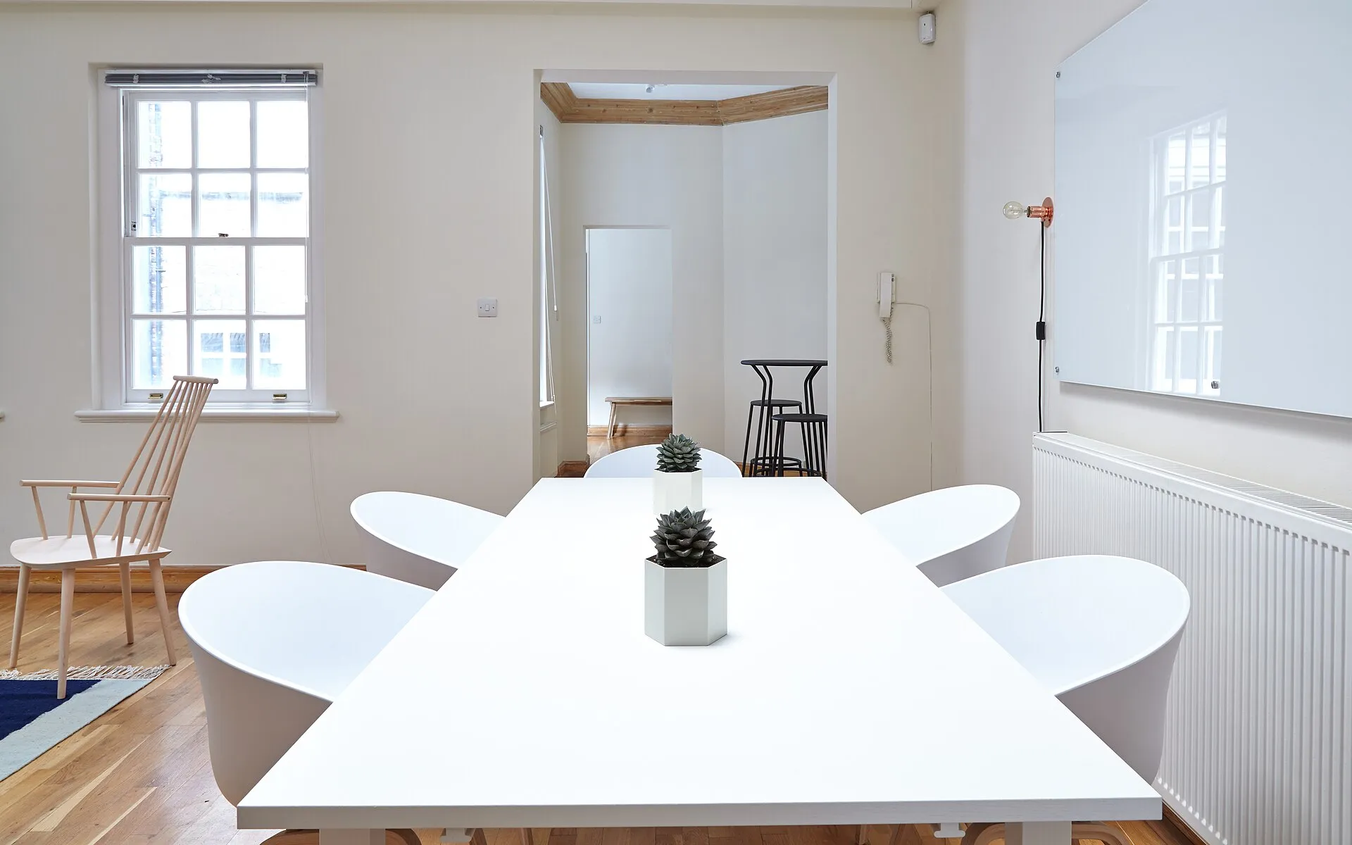 White office space