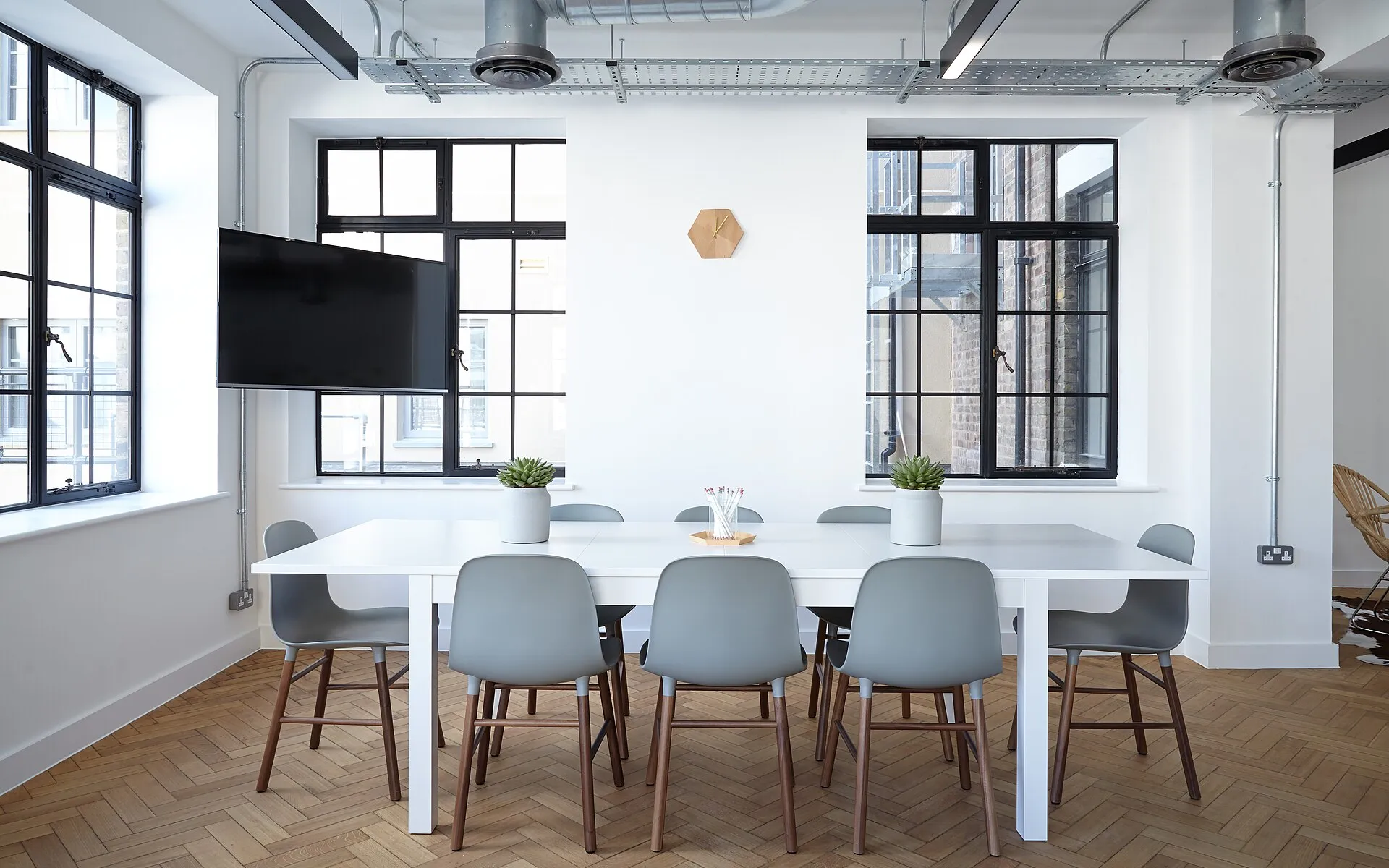 Neat conference room