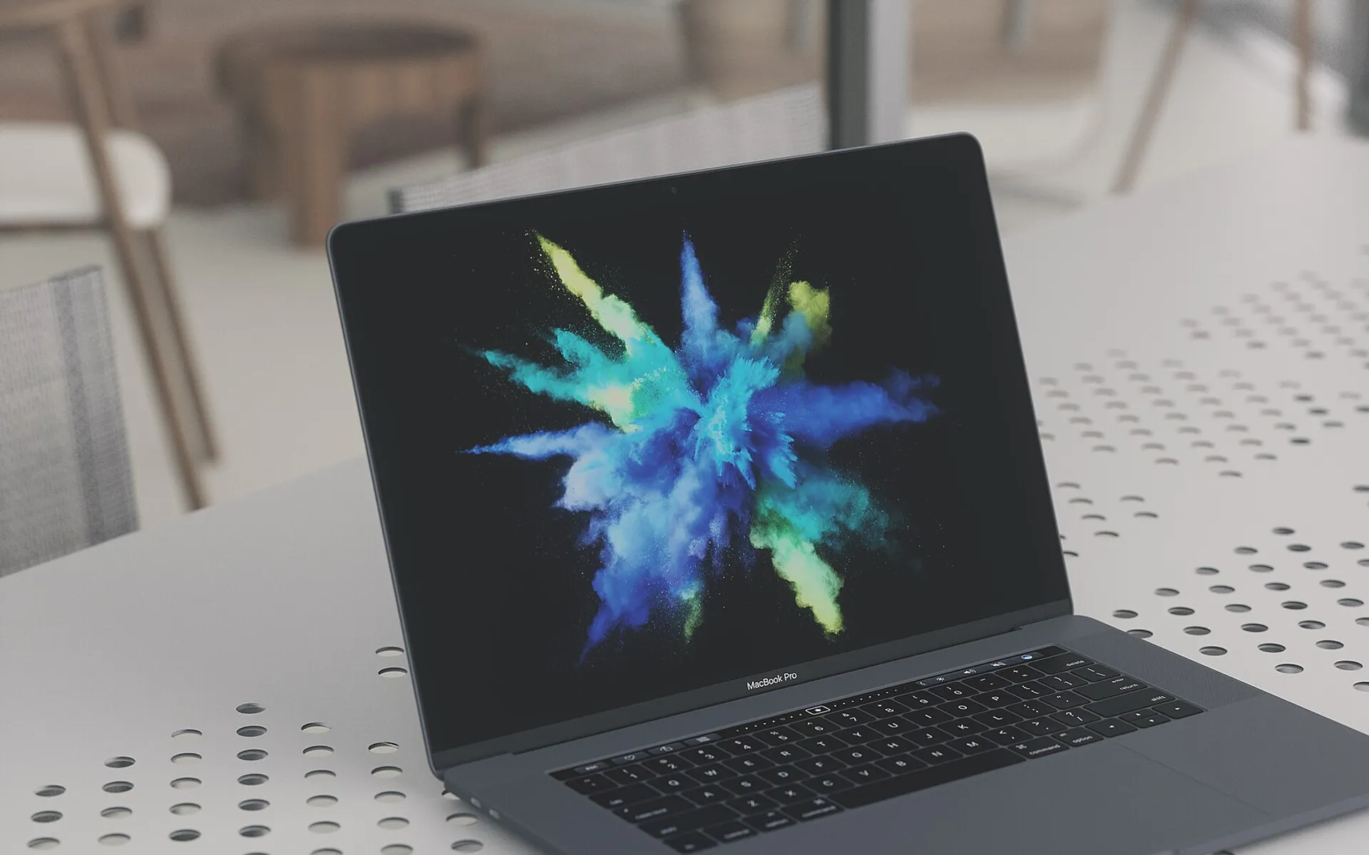 Color burst laptop
