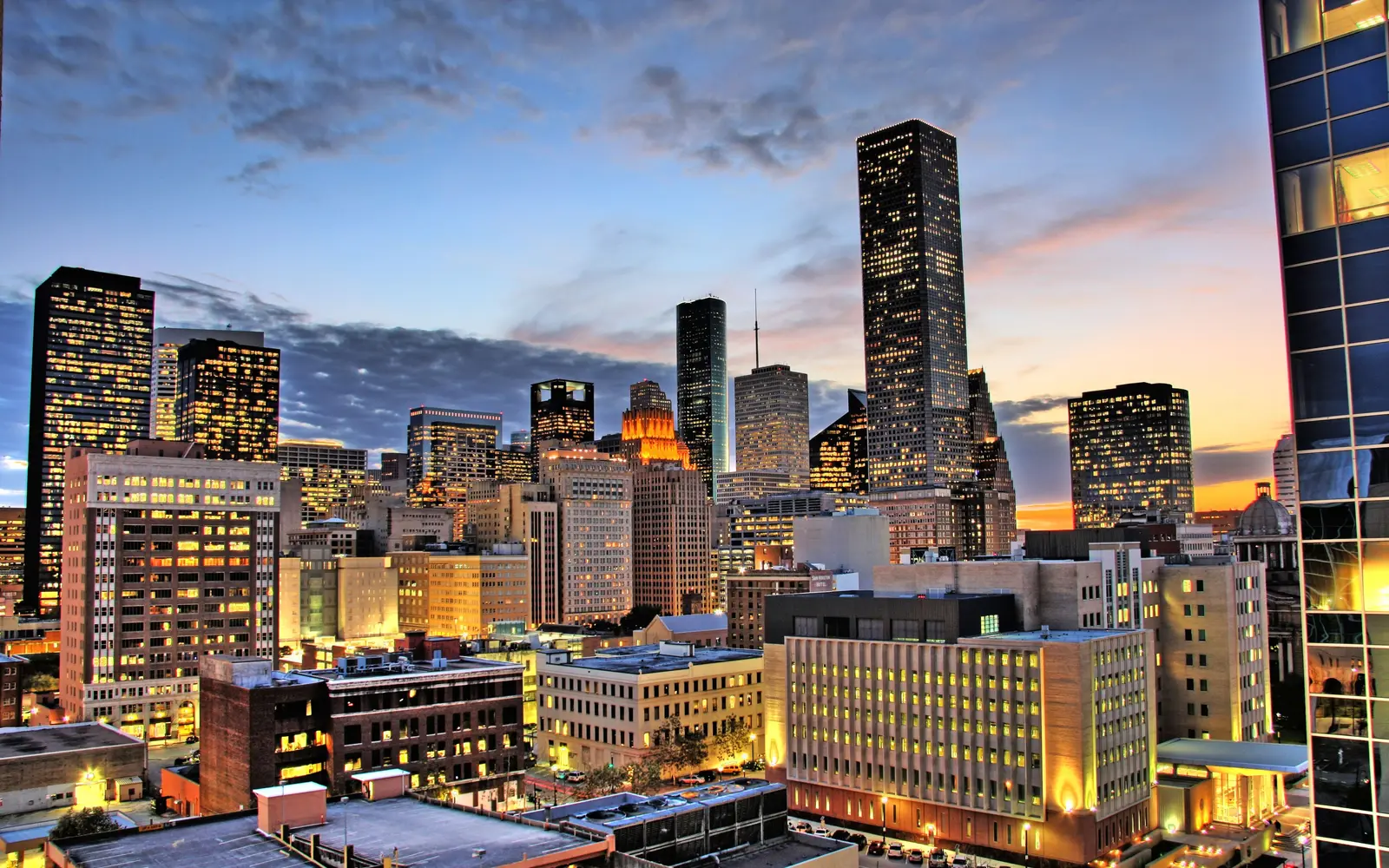 Downtown Houston skyline