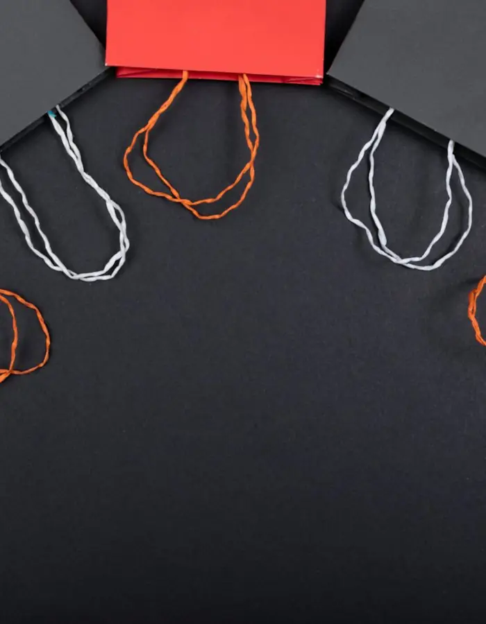 Shopping bags on a dark background
